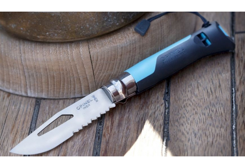 OPINEL - LES SPECIALISTES N°08 OUTDOOR ANTHRACITE BLEU