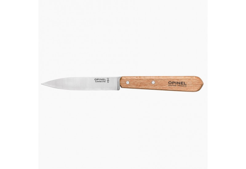  OPINEL - BOITE 2 COUTEAUX D'OFFICE LAME CARBONE 
